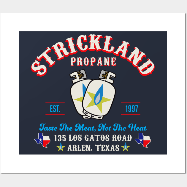 Strickland Propane Wall Art by Alema Art